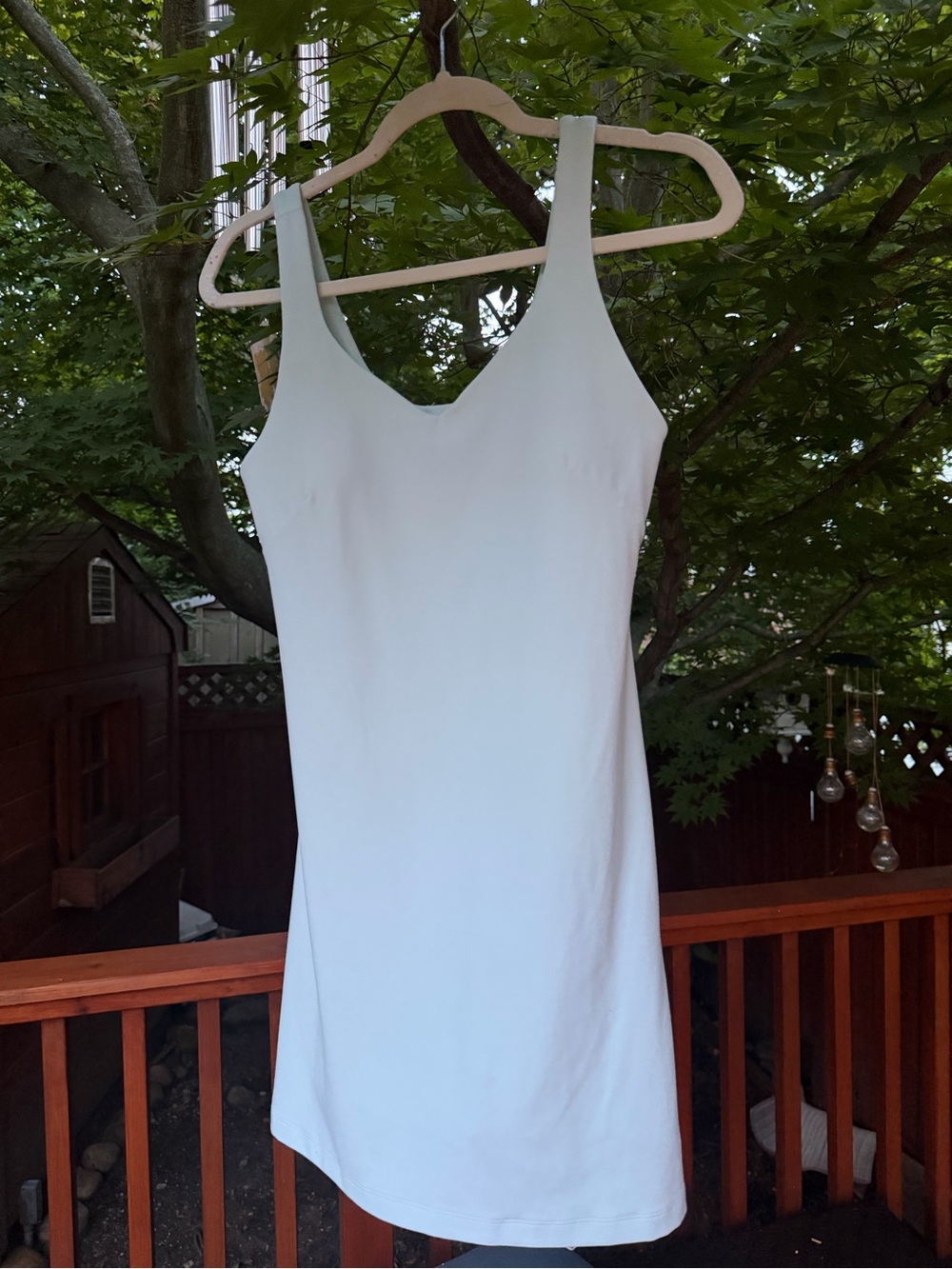 lululemon athletica Align dress. Pale aqua color size 10 worn washed once